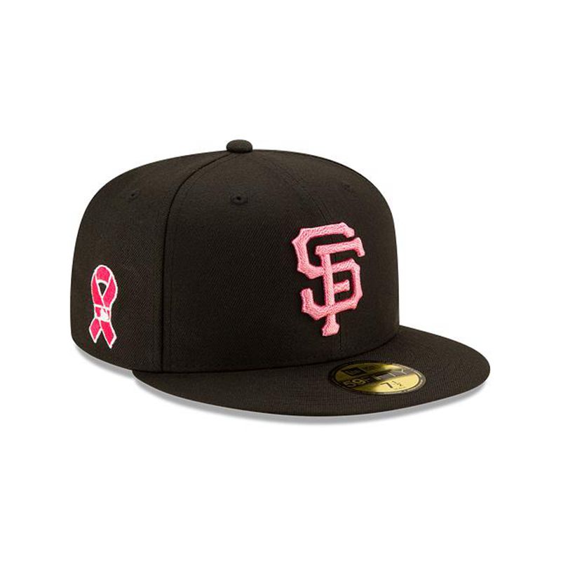 MLB San Francisco Giants Mother's Day 59Fifty Fitted (KMJ4478) - Black New Era Caps